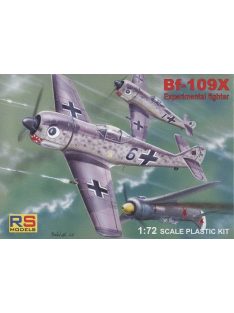   RS Models - Plastikový model letadla 1/72 Messerschmitt Bf 109 X 2 decal v. for Luftwaffe, Great Britain