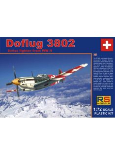   RS Models - Plastikový model letadla 1/72 Doflug D-3802/D-3803    3 decal v. for Switzerland