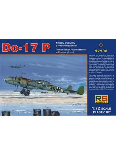   RS Models - Plastikový model letadla 1/72 Dornier 17 P  4 decal v. for Luftwaffe