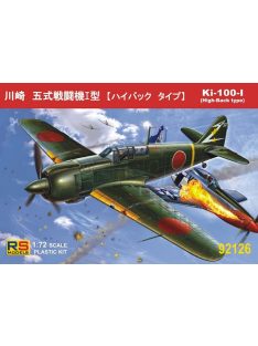   RS Models - Plastikový model letadla 1/72 Ki-100 High back 3 decal v. for Japan