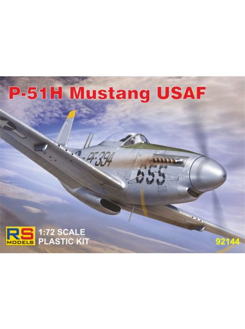 RS Models - 1/72 P-51H Mustang - 4 decal v. for USA