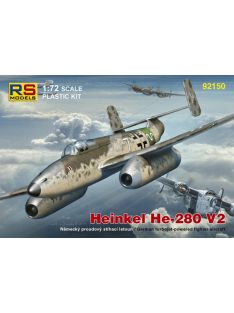   RS Models - Plastikový model letadla 1/72 Heinkel He-280 Juma 004  4 decal v. for Luftwaffe