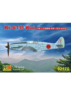   RS Models - Plastikový model letadla 1/72 Ki-61 II Kai prototype 3 decal v. for Japan