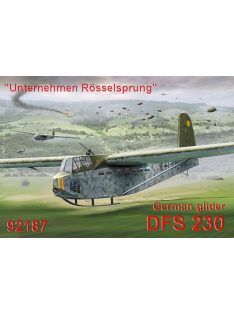   RS Models - Plastikový model letadla 1/72 DFS-230 "Unternehmen Rösselsprung" 3 decal v. for Luftwaffe