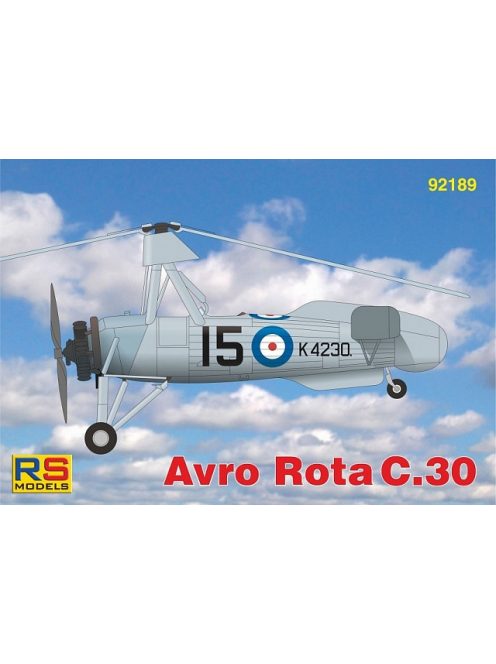 RS Models - 1/72 Avro Rota/Cierva C.30 - 4. decal v. for RAF, Sweden, Switzherland Spain