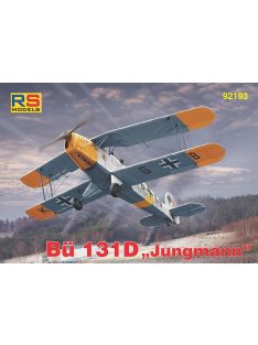   RS Models - Plastikový model letadla 1/72 Bücker Bü-131 D 5. decal v. for Luftwaffe, Hungary, Croatia