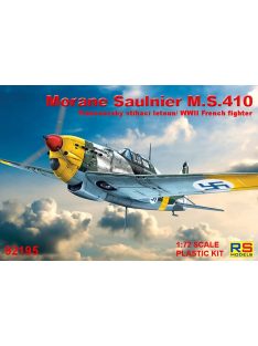   RS Models - Plastikový model letadla 1/72 Morane Saulnier 410 4. decal v. for Finland, France