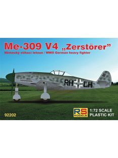   RS Models - Plastikový model letadla 1/72 Messerschmitt 309 V4 4 decal v. for Luftwaffe