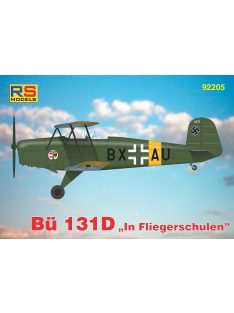   RS Models - Plastikový model letadla 1/72 Bücker Bü-131 D 5. decal v. for Luftwaffe, Hungary