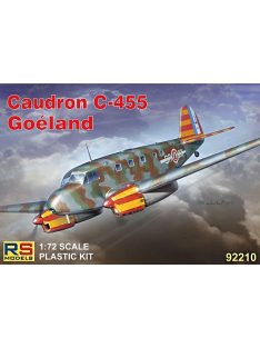   RS Models - Plastikový model letadla 1/72 Caudron C-445 Goeland 4 decal v. for France