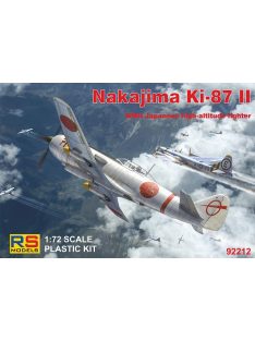   RS Models - Plastikový model letadla 1/72 Nakajima Ki-87-II 3 decal v. for Japan, GB