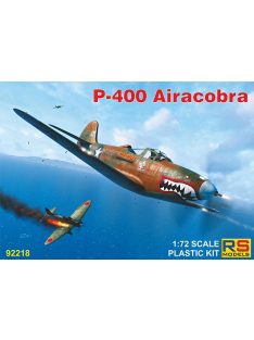   RS Models - Plastikový model letadla 1/72 P-400 Airacobra 6 decal v. for USA, USSR