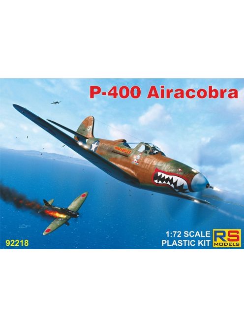 RS Models - Plastikový model letadla 1/72 P-400 Airacobra 6 decal v. for USA, USSR