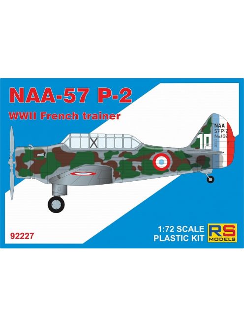 RS Models - Plastikový model letadla 1/72 NAA-57 "France" 5 decal v. for France