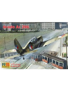   RS Models - Plastikový model letadla 1/72 Arado Ar 396 3 decal v. for Czechoslovakia, Luftwaffe