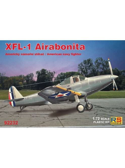 RS Models - Plastikový model letadla 1/72 XFL-Airabonita 3 decal v. for US Navy, GB