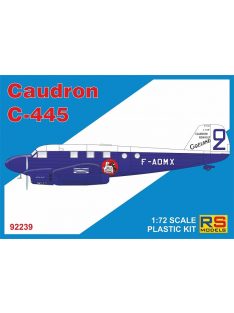   RS Models - Plastikový model letadla 1/72 Caudron C-445/448 4 decal v. for France, Spain