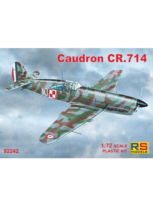 RS Models - Plastikový model letadla 1/72 Caudron CR.714 C-1 4 decal v. for France, Luftwaffe, Finland