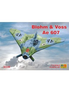   RS Models - Plastikový model letadla 1/72 Blohm and Voss Ae 607  4 decal v. for Luftwaffe, Great Britain