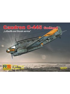   RS Models - Plastikový model letadla 1/72 Caudron C-445 Luftwaffe 4 decal v. for Luftwaffe, Slovakia