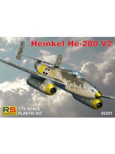   RS Models - Plastikový model letadla 1/72 Heinkel He-280 Juma 004  4 decal v. for Luftwaffe