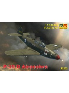   RS Models - Plastikový model letadla 1/72 P-39 D/F/K Airacobra 6 decal v. for USA, USSR