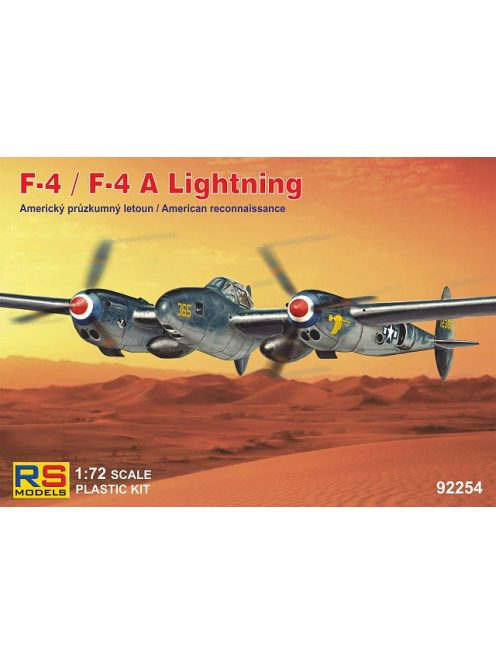 RS Models - Plastikový model letadla 1/72 F-4/F-4A Lightning 5 decal v. for USA, Australia