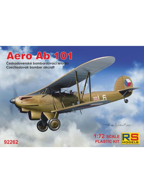 RS Models - Plastikový model letadla 1/72 Aero Ab-101 5 decal v. for Czechslovakia, Luftwaffe