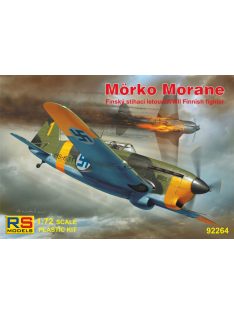   RS Models - Plastikový model letadla 1/72 Mörko Morane 3 decal v. for Finland