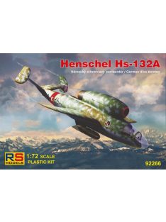 RS Models - Plastikový model letadla 1/72 Henschel Hs-132A