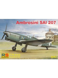 RS Models - Plastikový model letadla 1/72 Ambrosini SAI.207