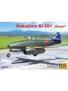   RS Models - 1/72 Nakajima Ki-201 "Karyu" - 3 decal v. for Japan, USA