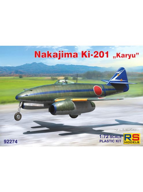 RS Models - 1/72 Nakajima Ki-201 "Karyu" - 3 decal v. for Japan, USA