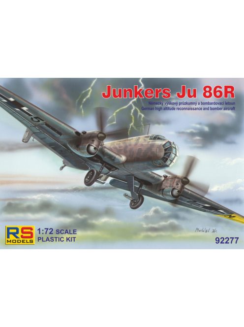 RS Models - 1/72 Junkers Ju 86 R - 3 decal v. for Luftwaffe