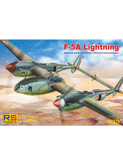 RS Models - 1/72 F-5A Lightning - 4 decal v. for USA, France