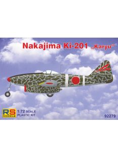   RS Models - 1/72 Nakajima Ki-201 "Karyu" - 3 decal v. for Japan, RAF