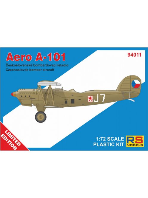 RS Models - 1/72 Aero A-101 - 1 decal v. for Czechoslovakia