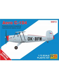 RS Models - 1/72 Aero C-104 - 2 decal v. for Czechoslovakia