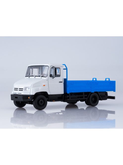 Russiantrucks - Zil-5301 Botchsok Flatbed Truck (Grey-Blue) - Russian Trucks