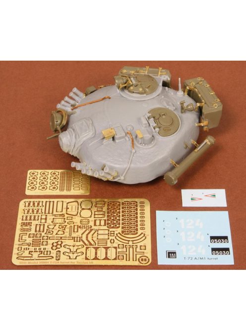 SBS Model - 1/35 T-72M1/A turret - Resin+PE+decal for Tamiya