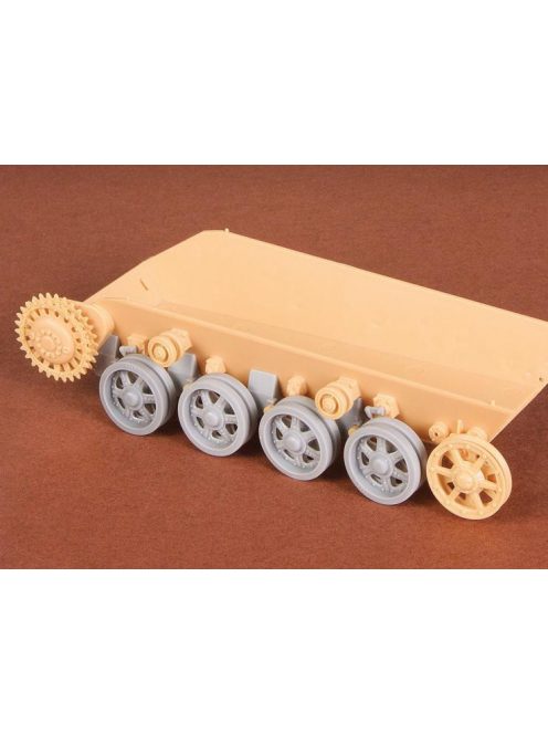 SBS Model - 1/35 Toldi suspension + roadwheels (Toldi I, II, III) - Resin for Hobby boss