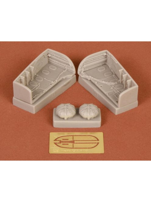 SBS Model - 1/48 Ar-234 Wheel bays - Resin + PE for Revell/Hasegawa