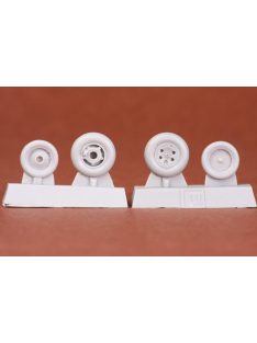   SBS Model - 1/48 Folland Gnat T.1 wheel set - Resin for Airfix