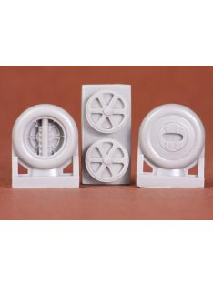   SBS Model - 1/48 Gloster Gladiator wheel set (spoked) - Resin for Merit