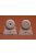 SBS Model - 1/48 P-40 wheel set (block tread 30") - Resin for Airfix