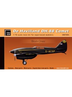   SBS Model - 1/72 De Havilland DH-88 Comet 'Blacks' - Resin+PE+decal - Full resin kit