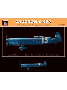   SBS Model - 1/72 Caudron C.450 - Resin+PE+decal - Full resin kit