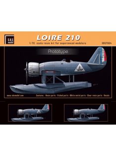   SBS Model - 1/72 Loire 210 'Prototype' - Resin+PE+decal - Full resin kit