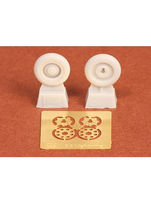 SBS Model - 1/72 E.E. Lightning wheel set - Resin + PE for Airfix