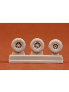   SBS Model - 1/72 Harrier GR1/GR3 wheel set - Resin for Airfix